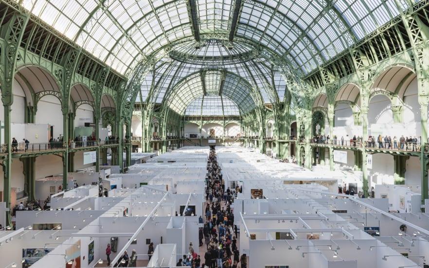 Art Basel Paris w Grand Palais.