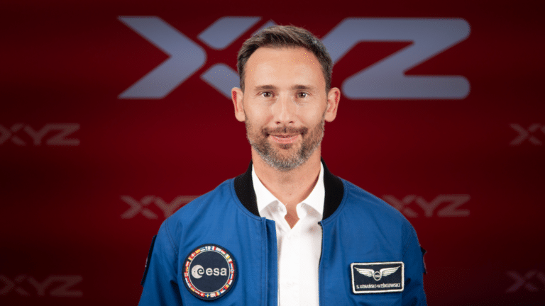 Sławosz Uznański-Wiśniewski, drugi polski astronauta w historii.