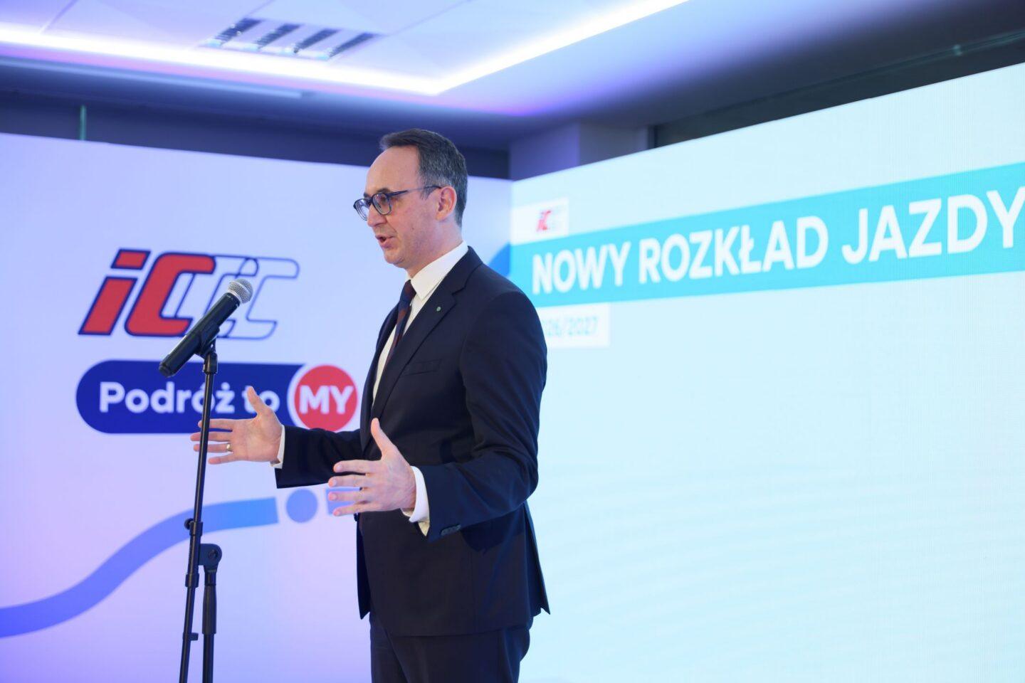 Minister infrastruktury Dariusz Klimczak