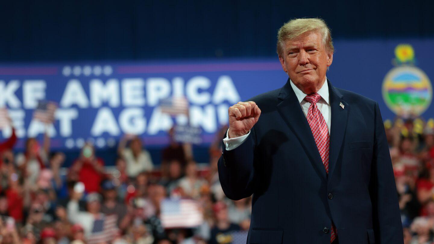 Prezydent USA Donald Trump. Fot. Anna Moneymaker/Getty Images