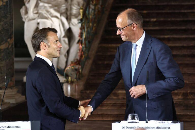 Emmanuel Macron i Friedrich Merz