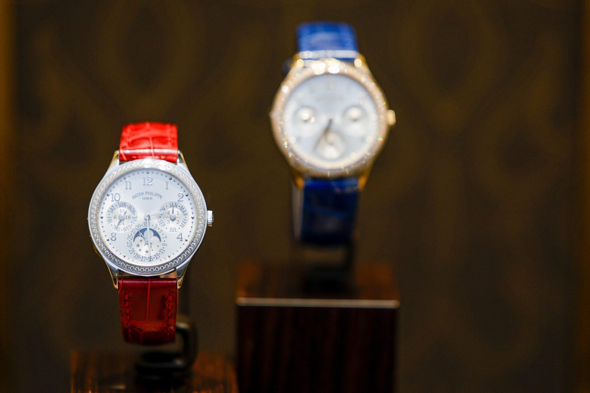 Zegarki Patek Philippe na wystawie