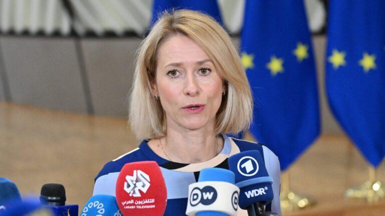 Szefowa unijnej dyplomacji Kaja Kallas. Fot. Dursun Aydemir/Anadolu via Getty Images