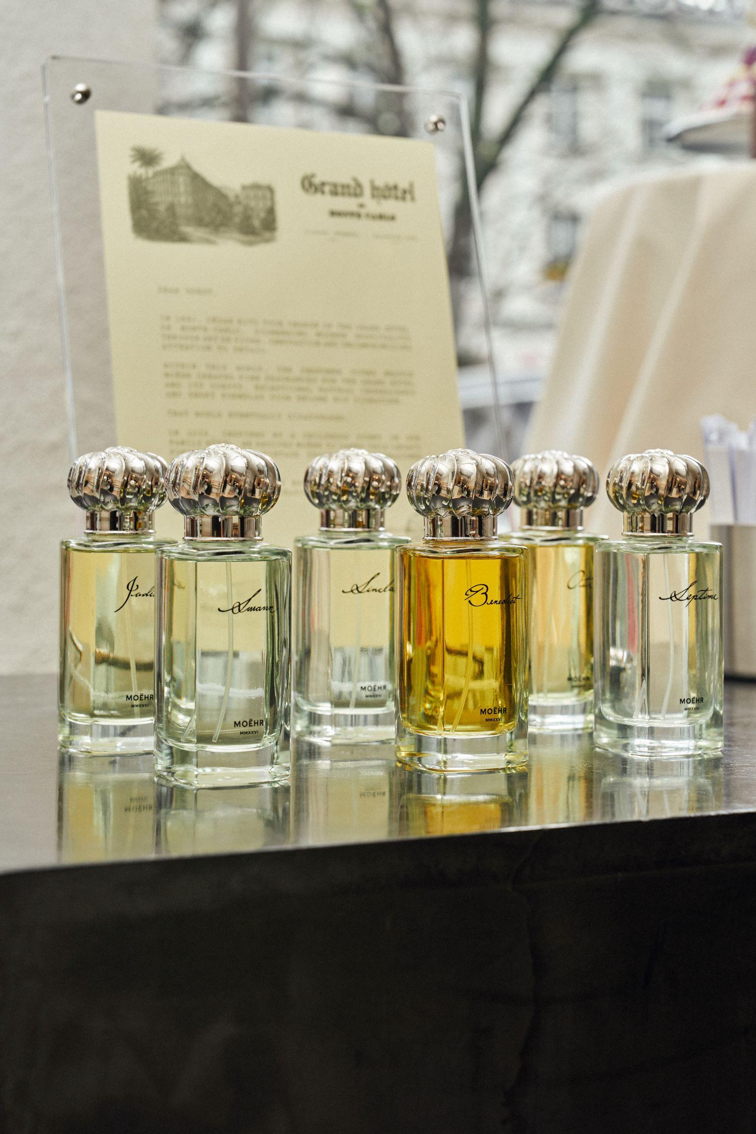 Perfumy marki Moëhr. 