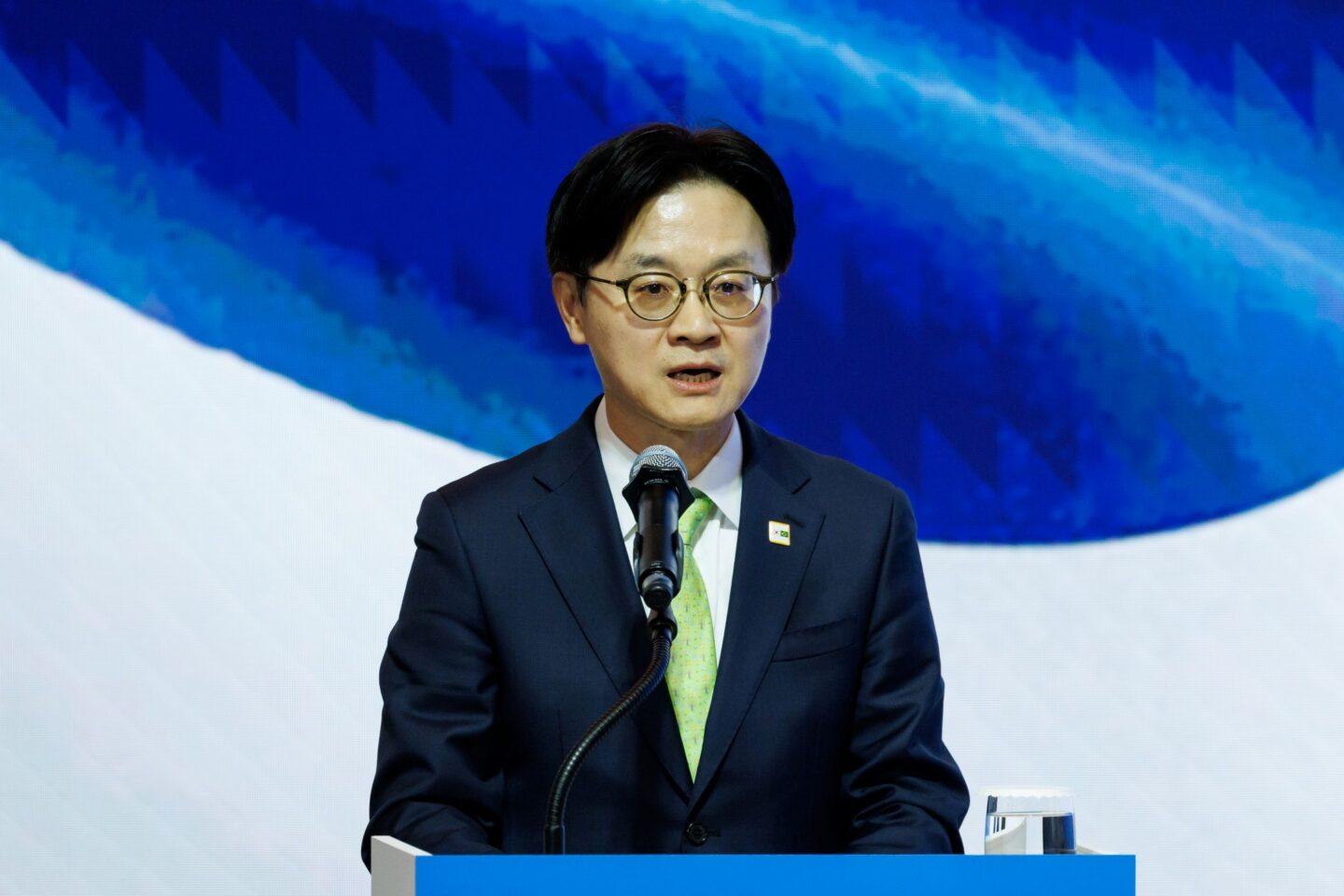 Kim Jung-Kwan, minister przemysłu Korei Południowej