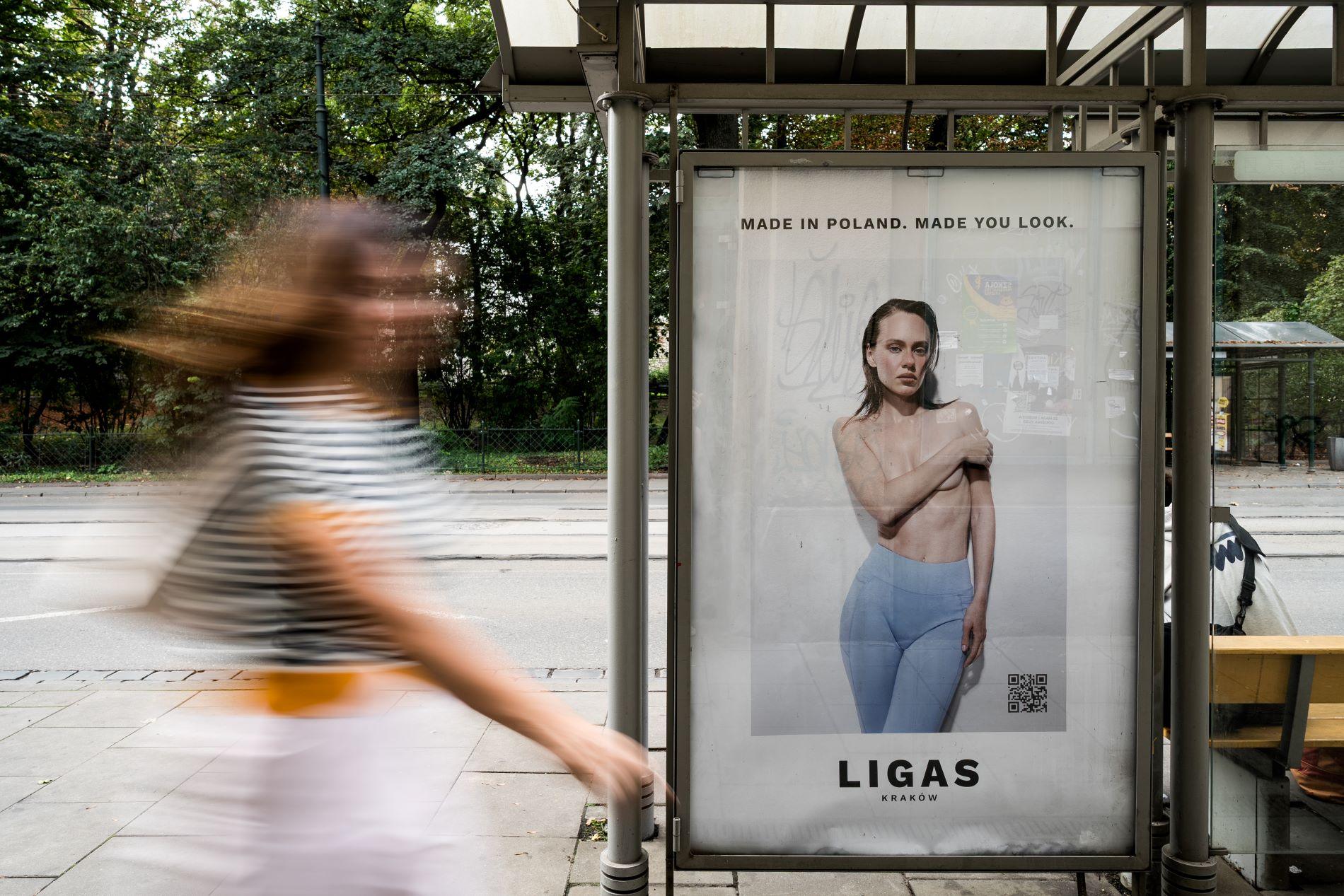 Kampania reklamowa marki LIGAS. 