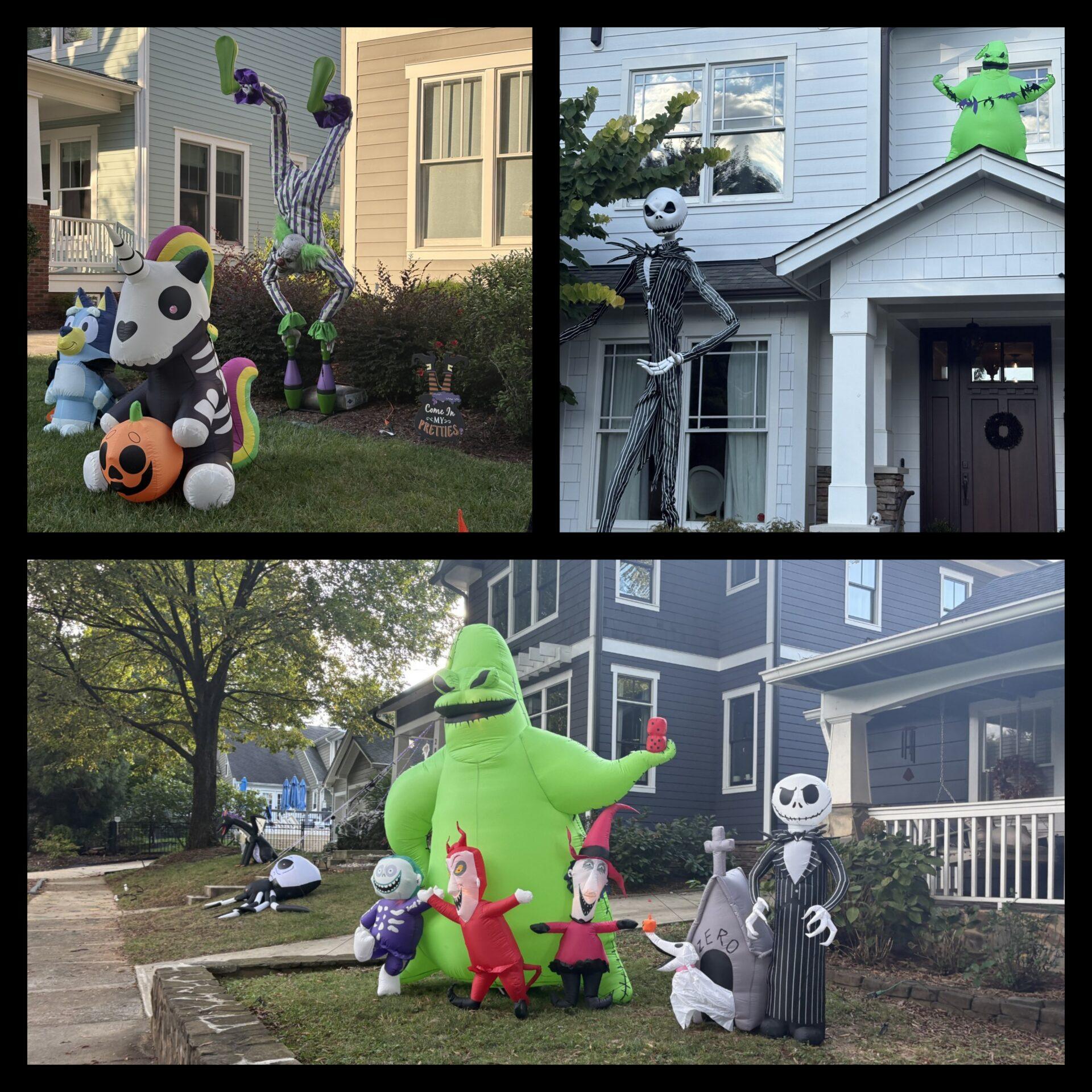 halloweenowe ozdoby w USA