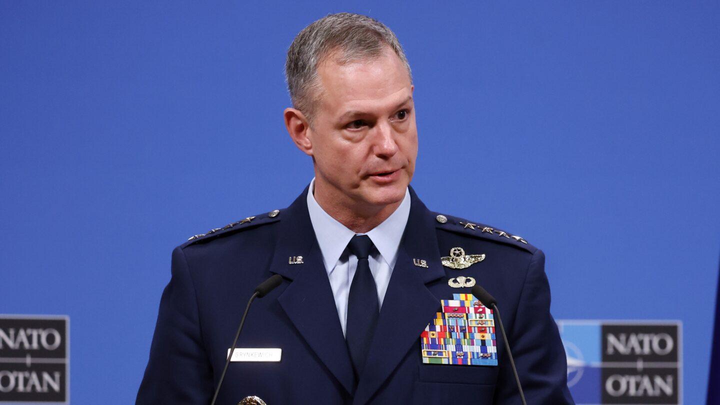 Naczelny dowódca sił sojuszniczych w Europie gen. Alexus Grynkewich. Fot. Omar Havana/Getty Images