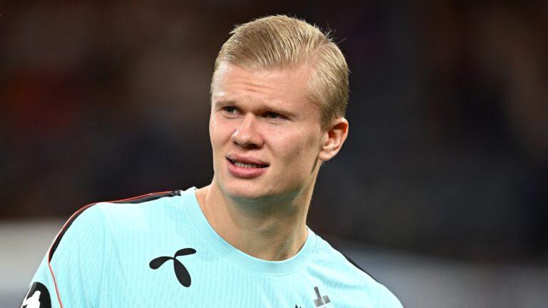 Norweski piłkarz Erling Haaland. Fot. Octavio Passos/Getty Images