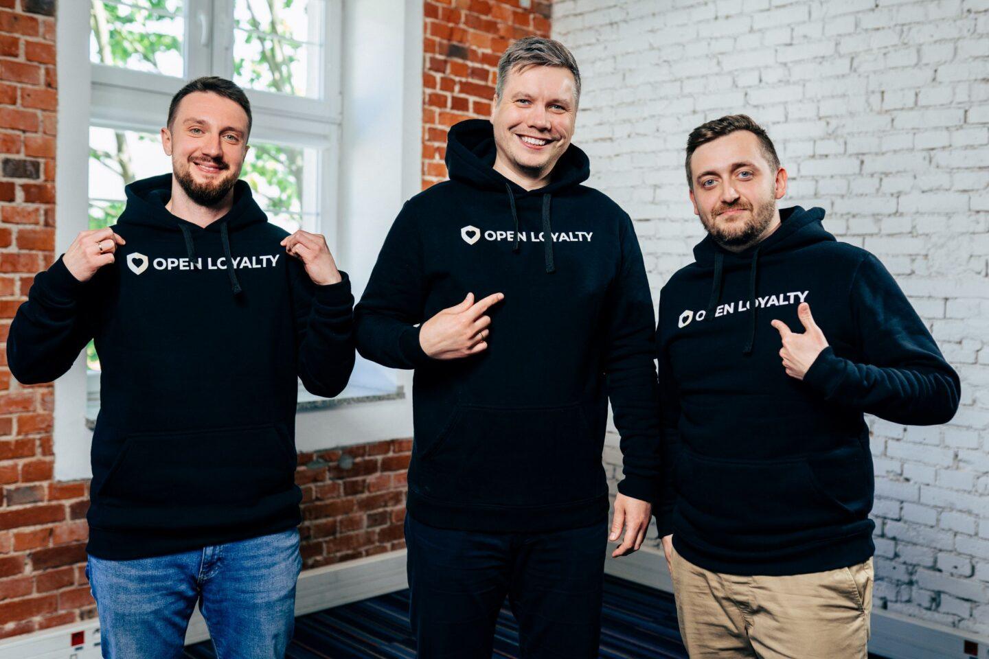Założyciele Open Loyalty: Kacper Cebo, Cezary Olejarczyk i Karol Bzik