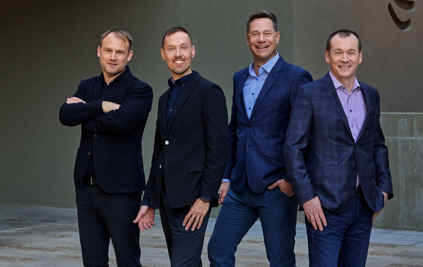 Partnerzy w Pale Fire Capital (od lewej): Jan Barta, Jan Černý, David Holy i Dušan Šenkypl