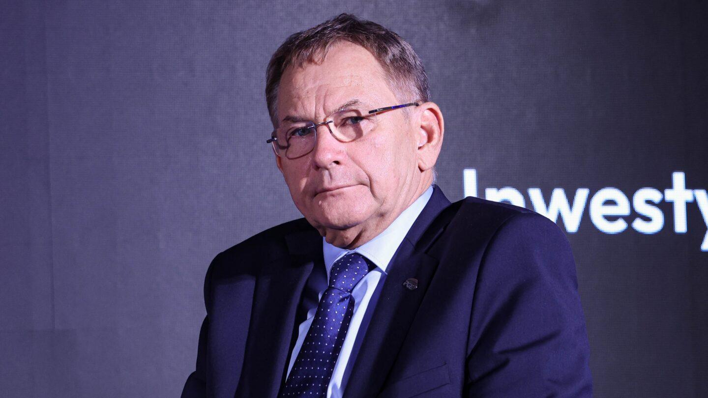 Prezes PGE Dariusz Lubera. Fot. PAP/Albert Zawada