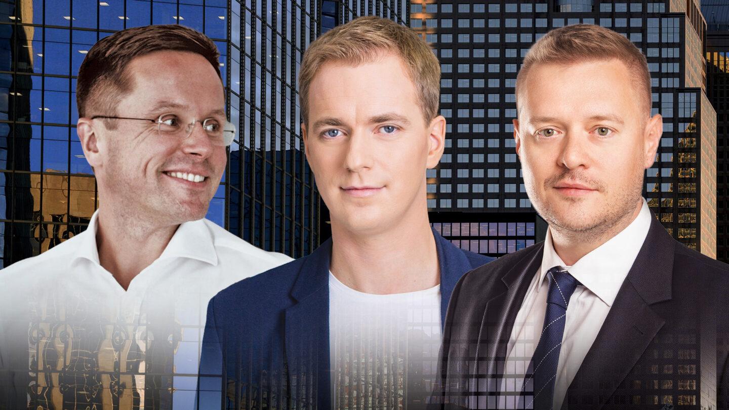 Łukasz Wejchert, współtwórca Dirlango, był wieloletnim prezesem Onetu, Wiktor Schmidt, związany z Netguru, Paweł Ossowski, prezes ZARYS International Group