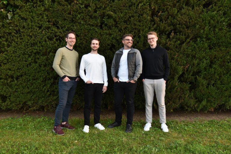 Twórcy VitVio: Thomas Knox (CEO), dr Peter Rennert (CTO) oraz dwaj Polacy: Maks Kozarzewski (COO) i Aleks Pajewski (CPO)