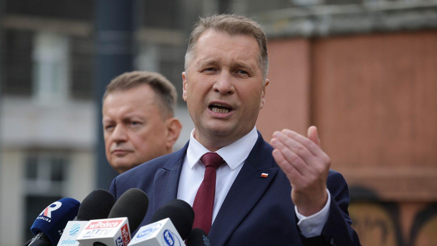 Wiceszef PiS Przemysław Czarnek. Fot. PAP/Szymon Pulcyn