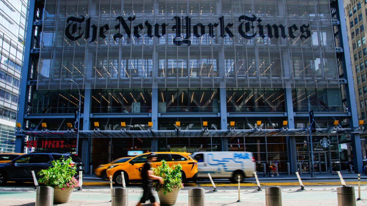 Siedziba "New York Timesa"