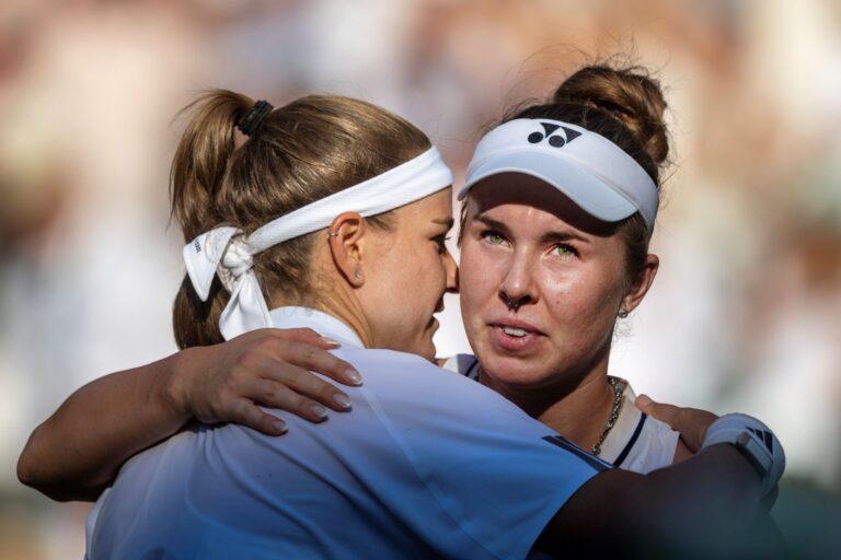 Linda Noskova i Karolina Muchova, finalistki Wimbledonu 2026