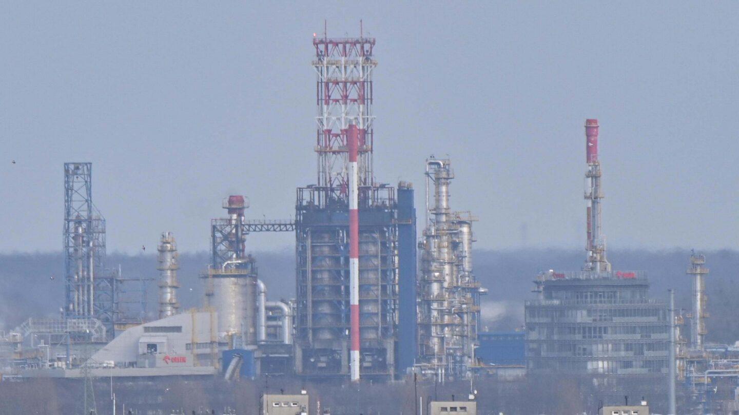 Rafineria Gdańska na zdjęciu z 2025 r